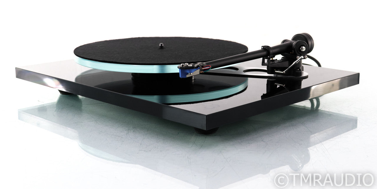 Rega Planar 3 Belt Drive Turntable; P3; Elys 2 MM Cartridge; Black