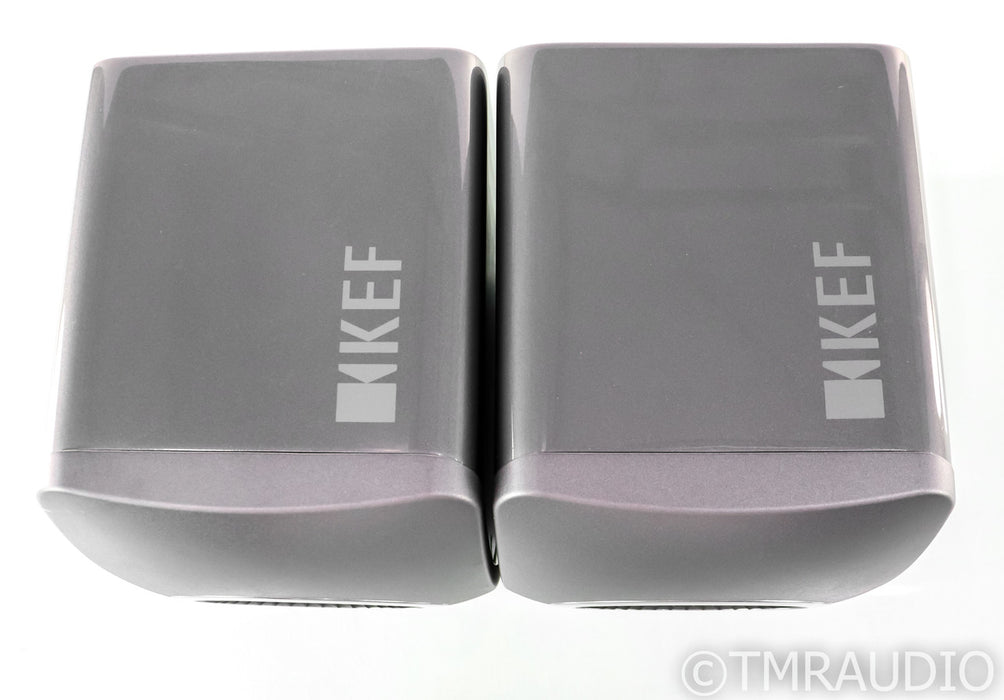 KEF LS50 Bookshelf Speakers; Dark Titanium Pair; LS-50