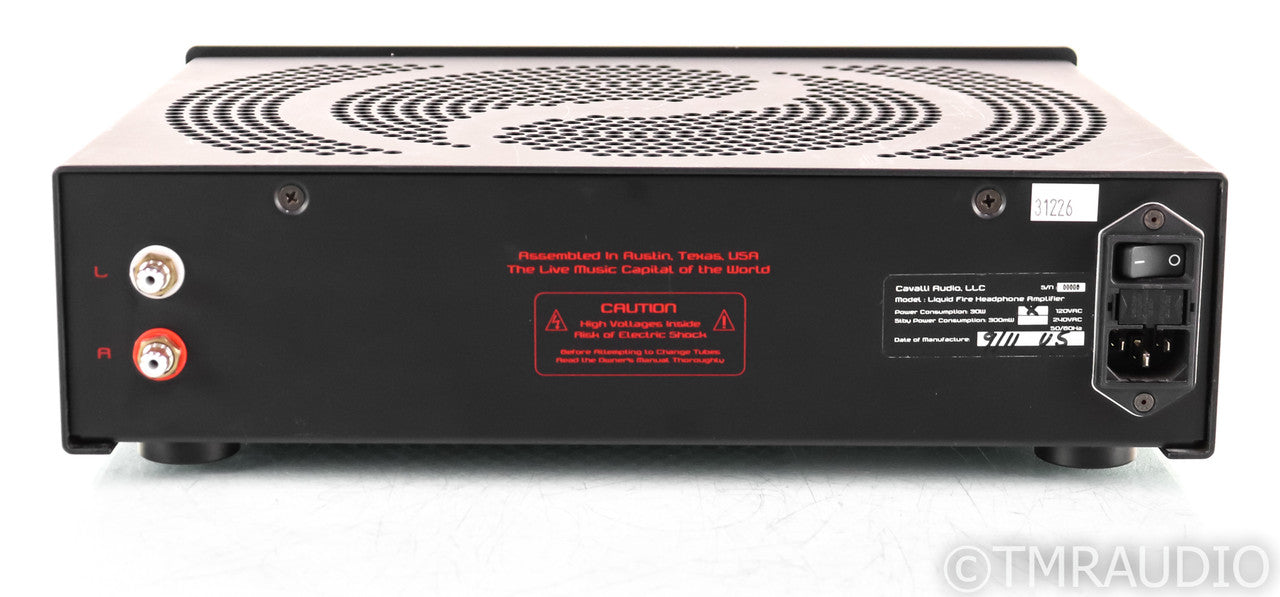 Cavalli Audio Liquid Fire Tube Hybrid Headphone Amplifier