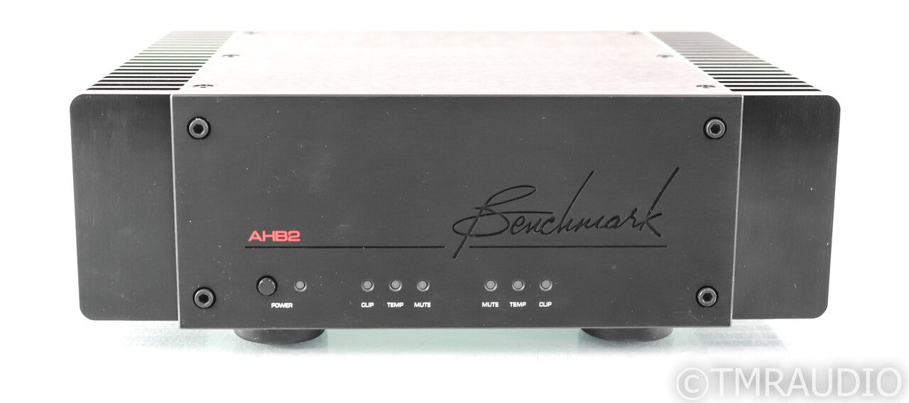 Benchmark AHB2 Stereo Power Amplifier; AHB-2; Black