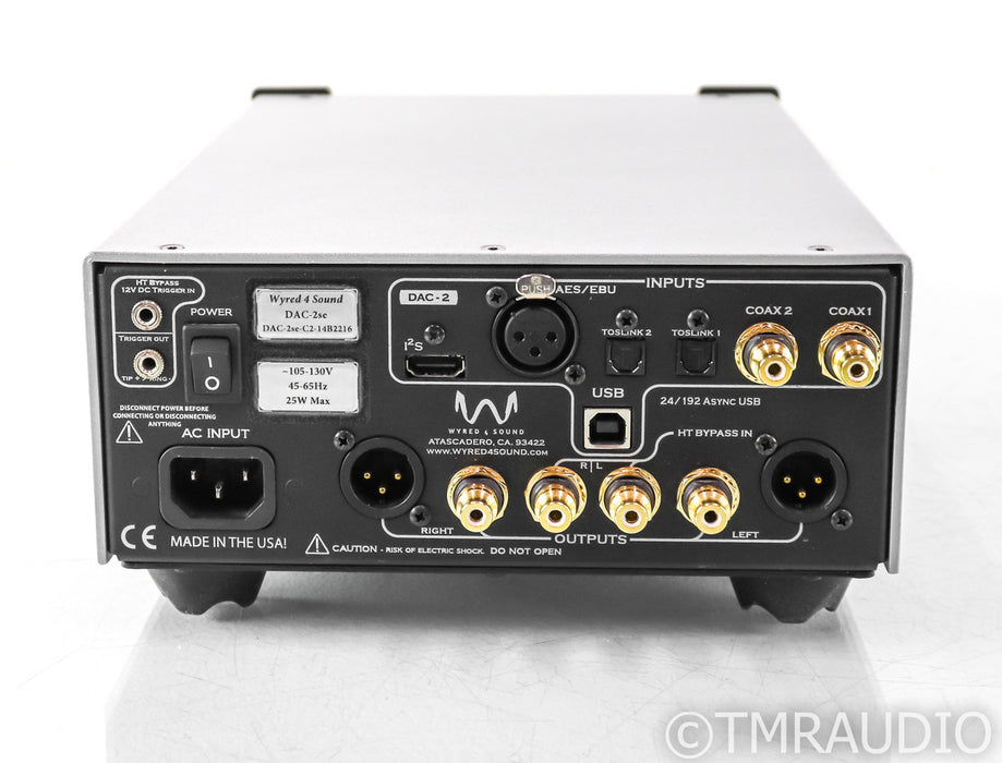 Wyred 4 Sound DAC-2 DSDse DAC; D/A Converter; Silver; DAC2; Remote
