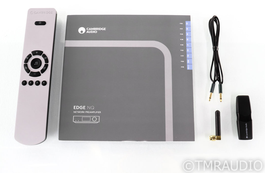 Cambridge Audio Edge NQ Stereo Streaming Preamplifier; Remote; Bluetooth