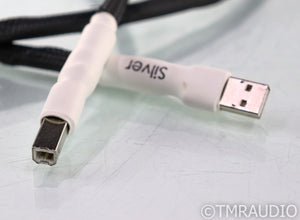 Tellurium Q Silver USB Cable; Single 1.5m Digital Interconnect