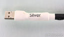Tellurium Q Silver USB Cable; Single 1.5m Digital Interconnect