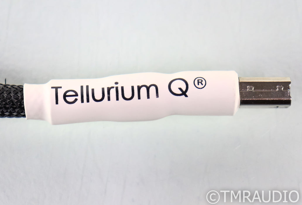 Tellurium Q Silver USB Cable; Single 1.5m Digital Interconnect