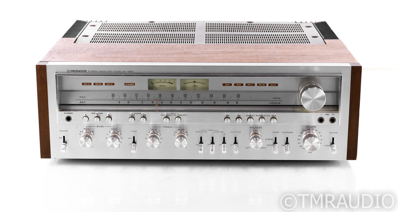 Pioneer SX-1250 Vintage Stereo Receiver; SX1250; MM Phono