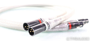 Acoustic Zen Zero Crystal Silver Reference II XLR Cables; 1m Pair Interconnects