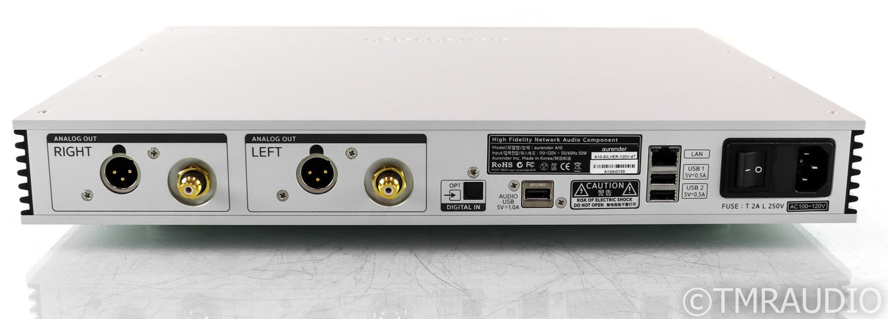 Aurender A10 Music Server / Streamer / MQA DAC; 4TB; Open Box w/ Warranty