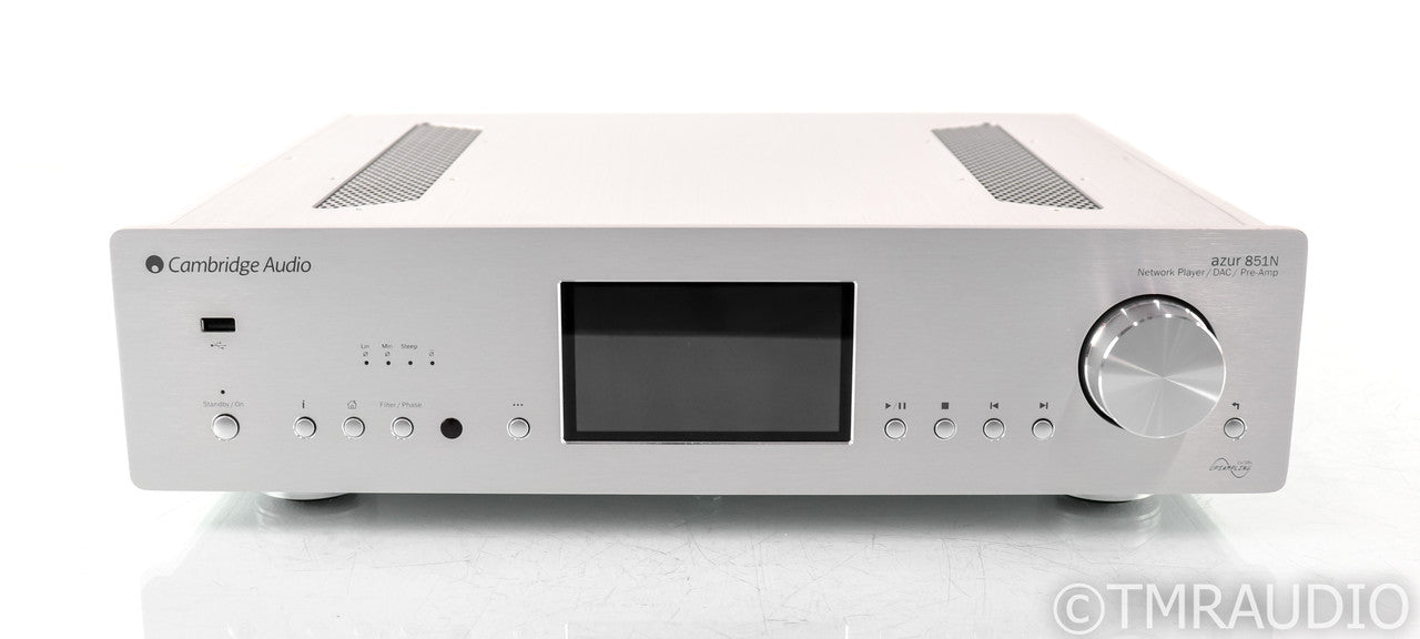 Cambridge Audio Azur 851N Network Streamer; Silver; WiFi; DSD