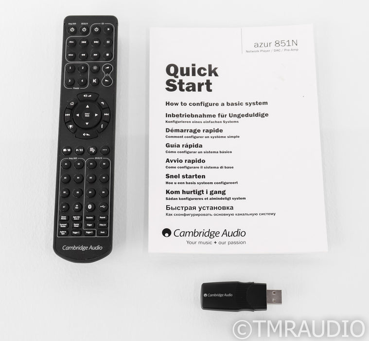 Cambridge Audio Azur 851N Network Streamer; Silver; WiFi; DSD