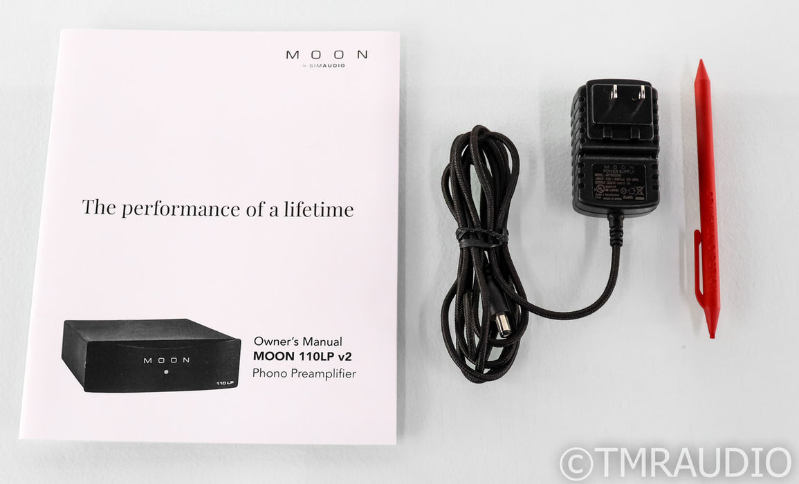 Simaudio 110LP v2 MM / MC Phono Preamplifier; 110-LP; Black