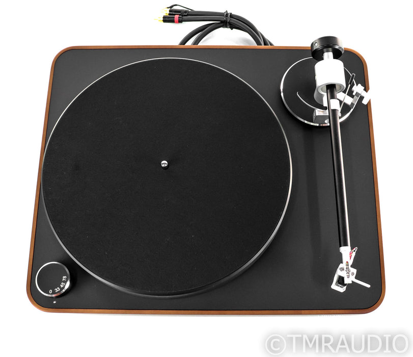 Clearaudio Concept Wood Turntable; Satisfy Black Tonearm; Concept MC (Open Box)