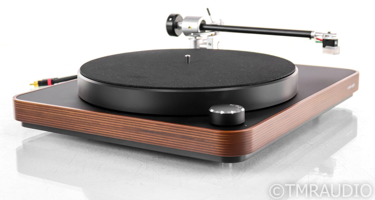 Clearaudio Concept Wood Turntable; Satisfy Black Tonearm; Concept MC (Open Box)