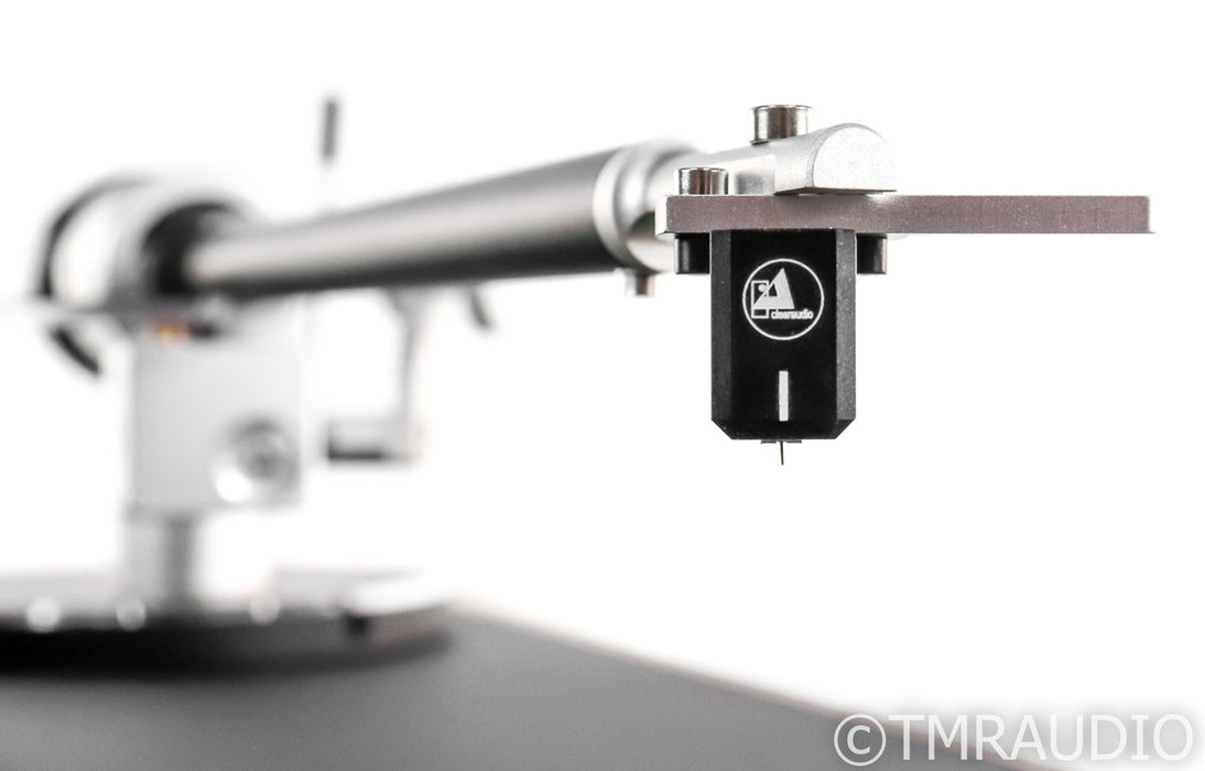 Clearaudio Concept Wood Turntable; Satisfy Black Tonearm; Concept MC (Open Box)