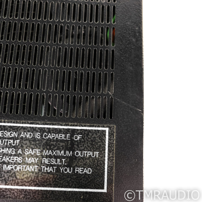 Proton D1200 Vintage Stereo Power Amplifier; D-1200; Black - Rare; Original Box