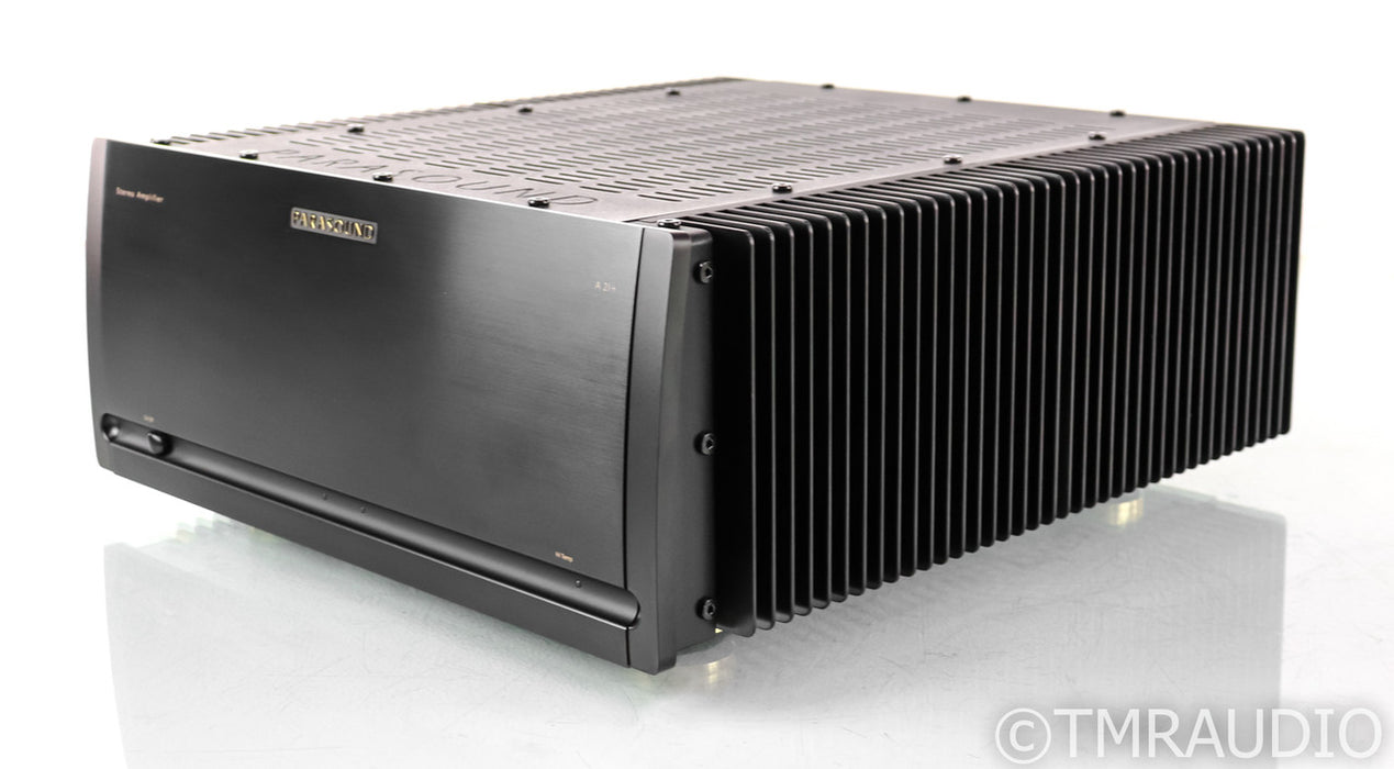 Parasound A 21+ Stereo Power Amplifier; A21 Plus; Black