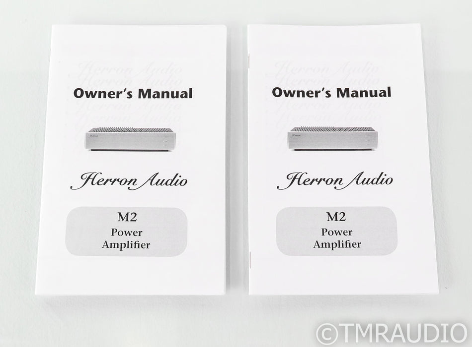 Herron Audio M2 Mono Power Amplifier