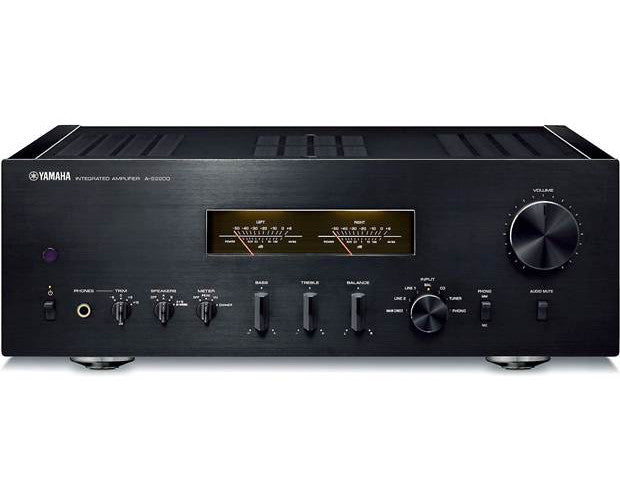 Yamaha A-S2200 Stereo Integrated Amplifier; Black; AS2200; Remote (New)