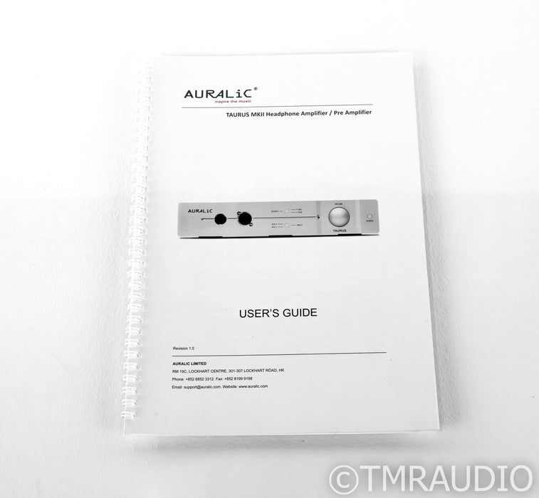 Auralic Taurus MKII Headphone Amplifier / Preamplifier
