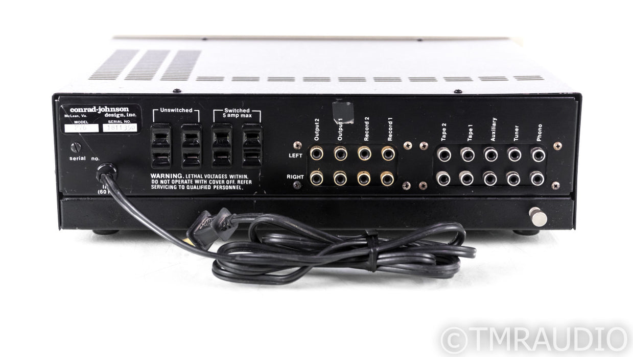 Conrad Johnson PV6 Vintage Stereo Tube Preamplifier