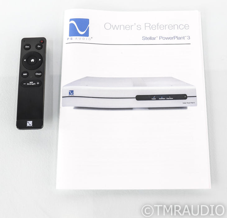 PS Audio Stellar Power Plant 3 Power Conditioner; AC Regenerator; Black (Used)