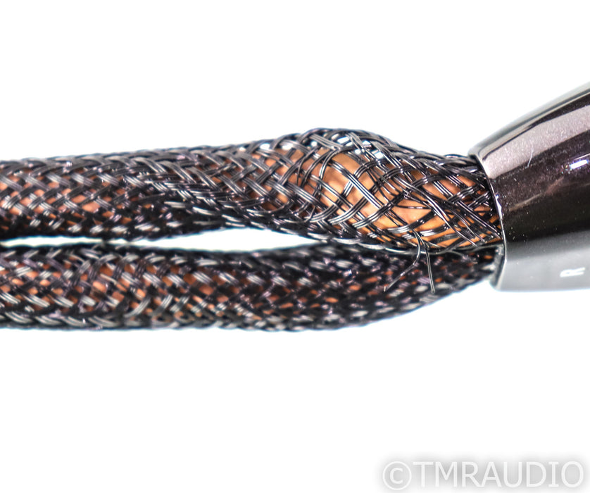 AudioQuest Oak Bi-Wire Speaker Cables; 8ft Pair; 72v DBS