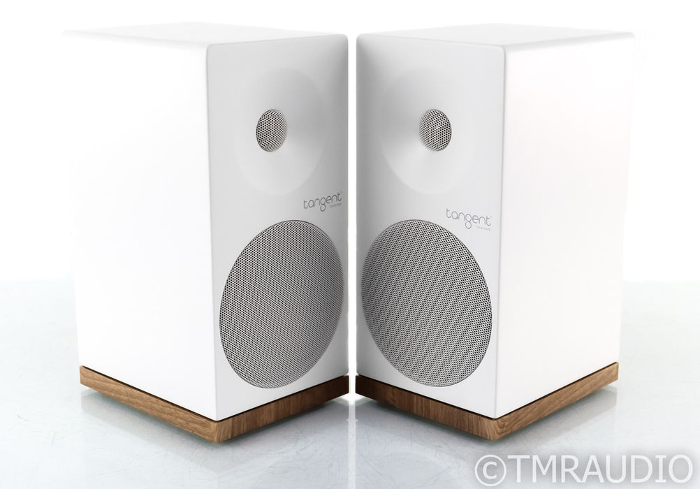 Tangent Spectrum X5 Bookshelf Speakers; Satin White Pair