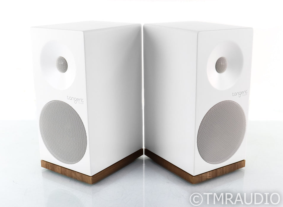 Tangent Spectrum X5 Bookshelf Speakers; Satin White Pair