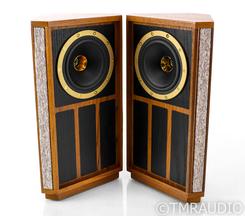 Tannoy Autograph Mini Bookshelf Speakers; Teak Pair; Prestige Series