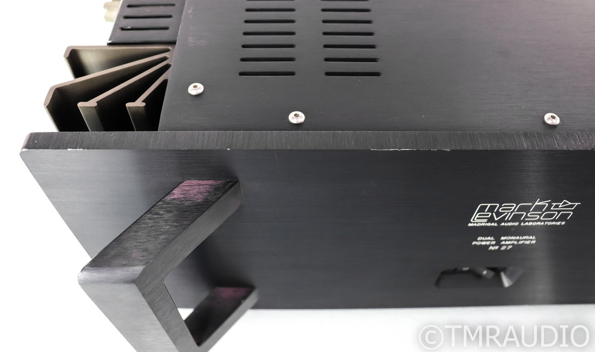 Mark Levinson No. 27 Stereo Power Amplifier; Black