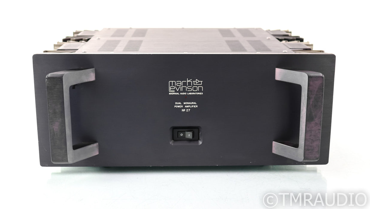 Mark Levinson No. 27 Stereo Power Amplifier; Black
