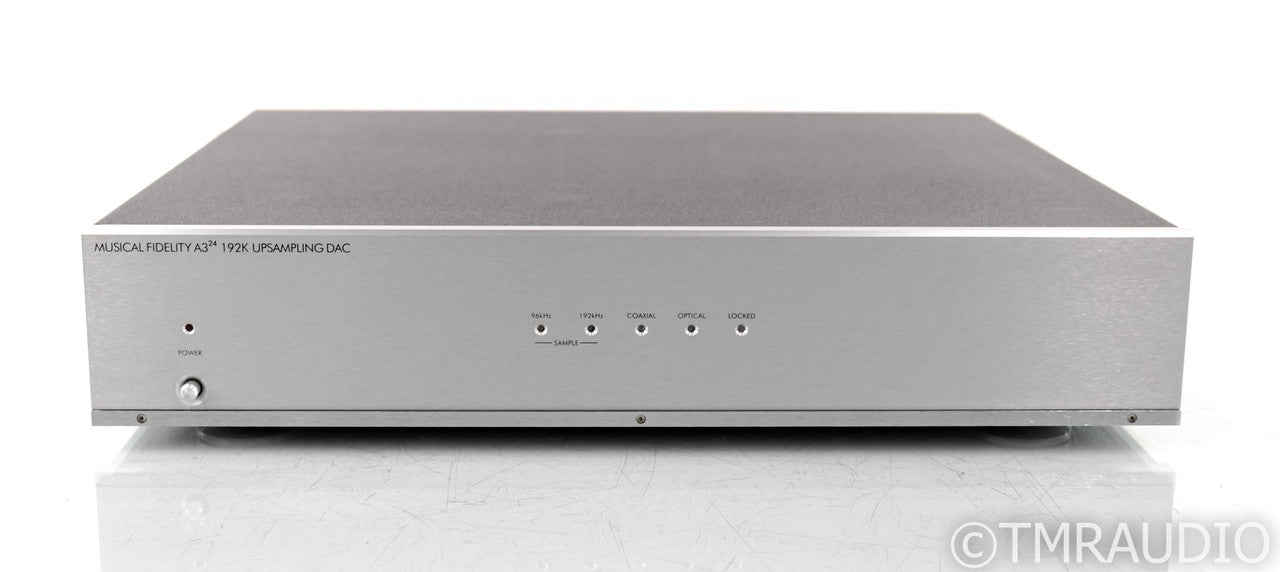 Musical Fidelity A324 192K Upsampling DAC; D/A Converter; A3-24; Silver