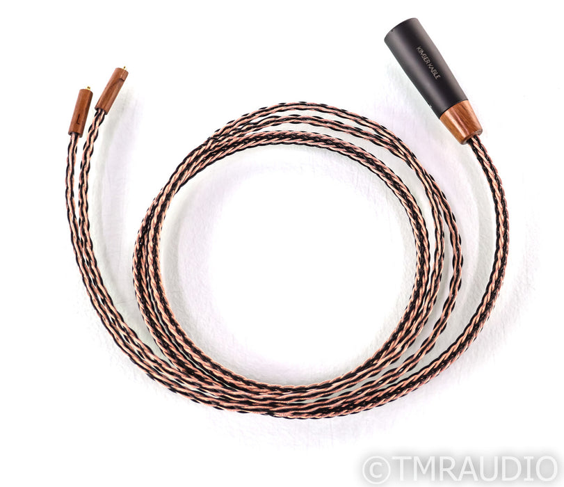 Kimber Kable Axios CU Headphone Cable; Gaboon Ebony; 1.2m; Open Box w/ Warranty
