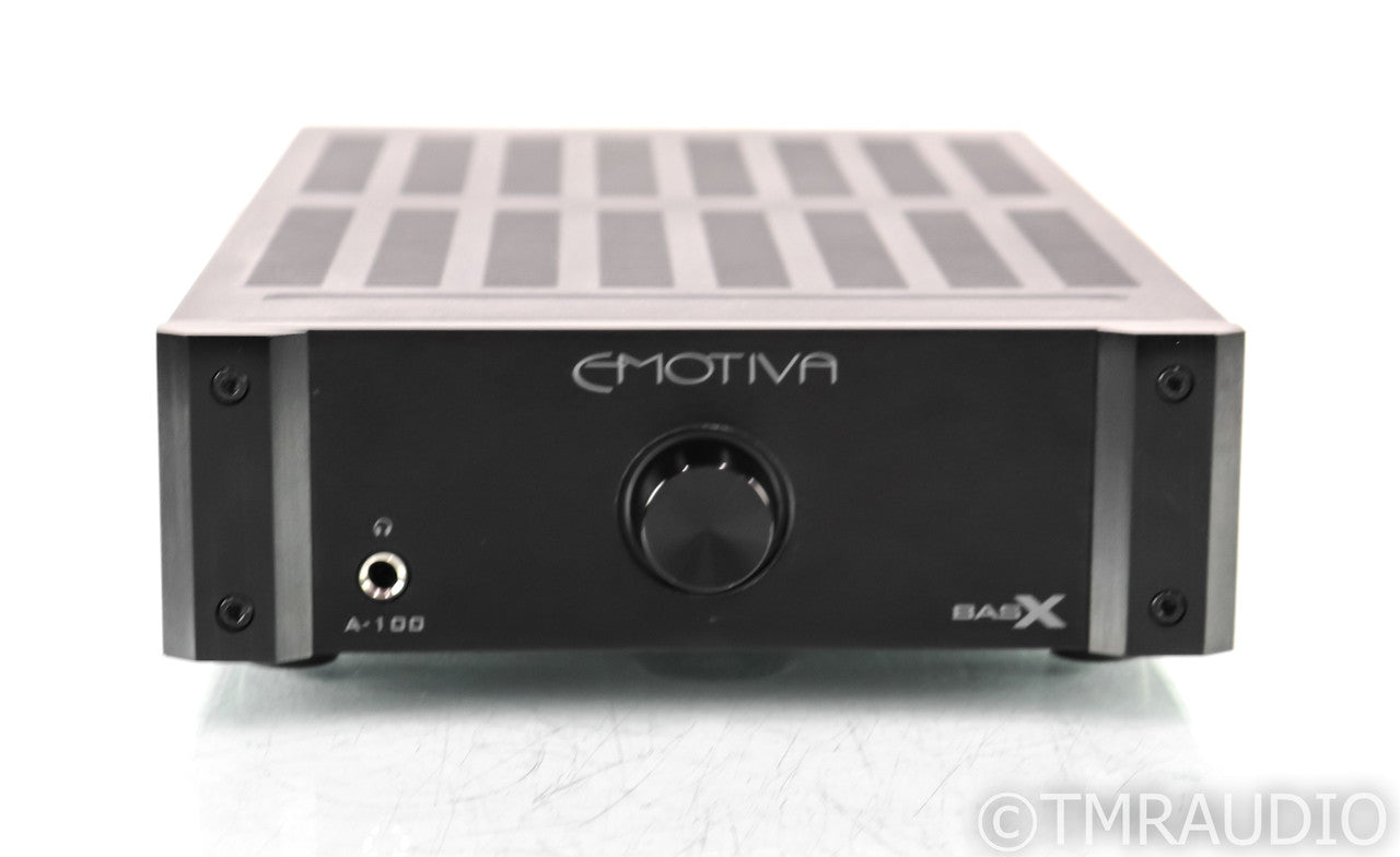 EMOTIVA BASX A-100 プリメインアンプ Emotiva basX A-100 Stereo Power Amplifier; A100 — The Music Room