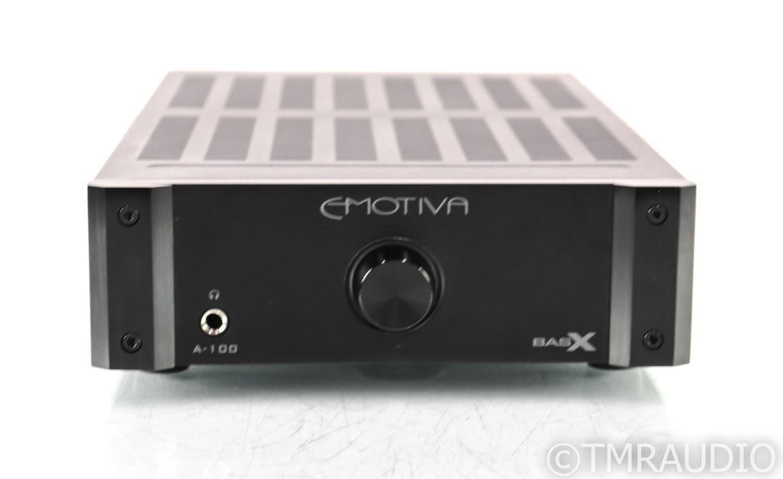 EMOTIVA BASX A-100 プリメインアンプ Emotiva's $229 BasX A-100 amplifier wows the Audiophiliac - CNET