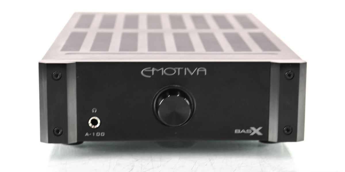 Emotiva basX A-100 Stereo Power Amplifier; A100 — The Music Room
