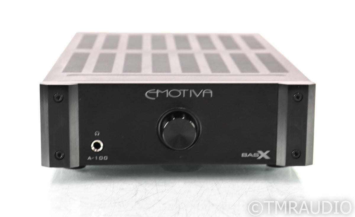 EMOTIVA BASX A-100 プリメインアンプ Emotiva basX A-100 Stereo Power Amplifier; A100 — The Music Room