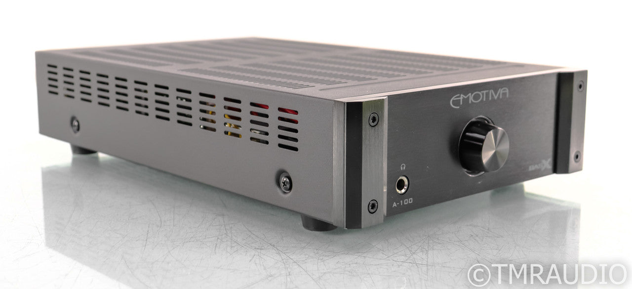 Emotiva basX A-100 Stereo Power Amplifier; A100 — The Music Room