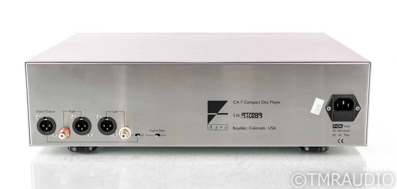 Ayre CX-7eMP CD Player; CX7EMP; Silver; Remote