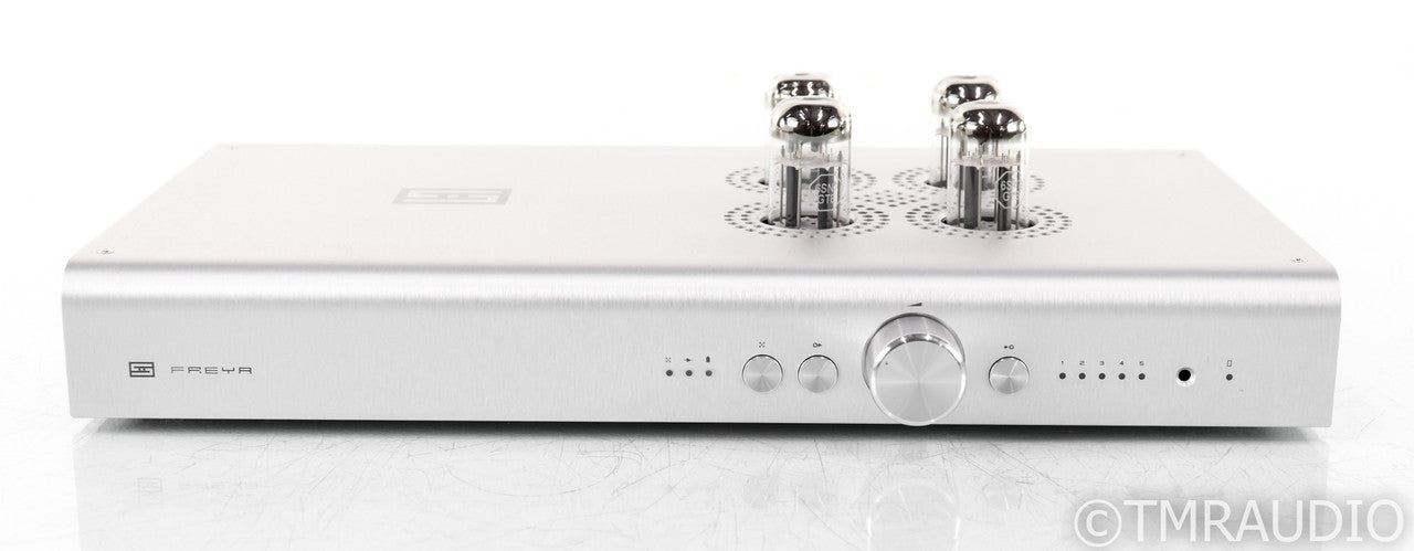 Schiit Freya Stereo Tube Preamplifier; Silver; Remote