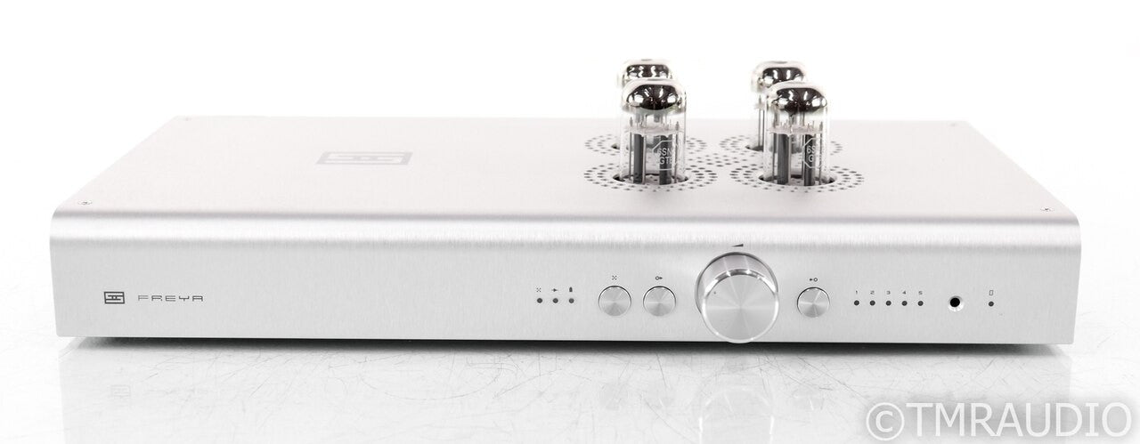 Schiit Freya Stereo Tube Preamplifier; Silver; Remote