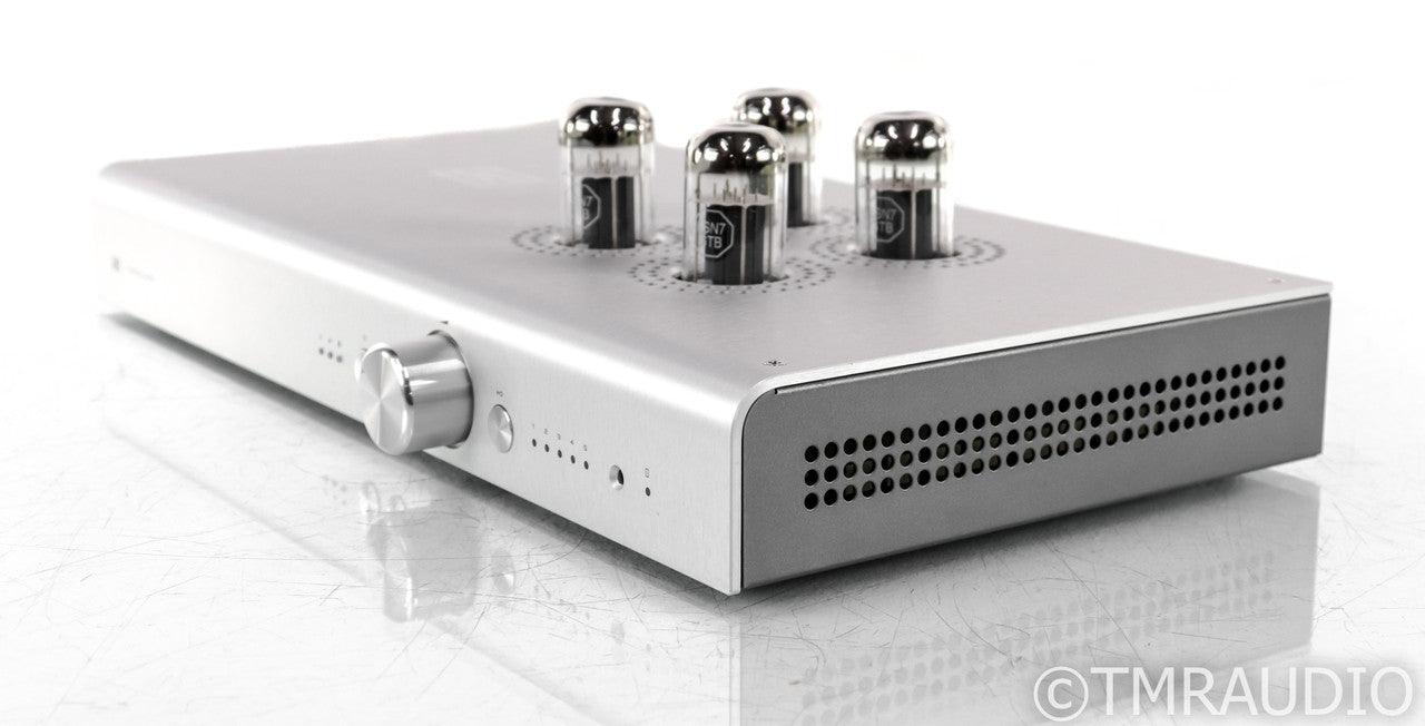 Schiit Freya Stereo Tube Preamplifier; Silver; Remote