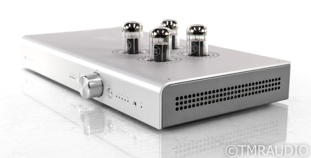 Schiit Freya Stereo Tube Preamplifier; Silver; Remote