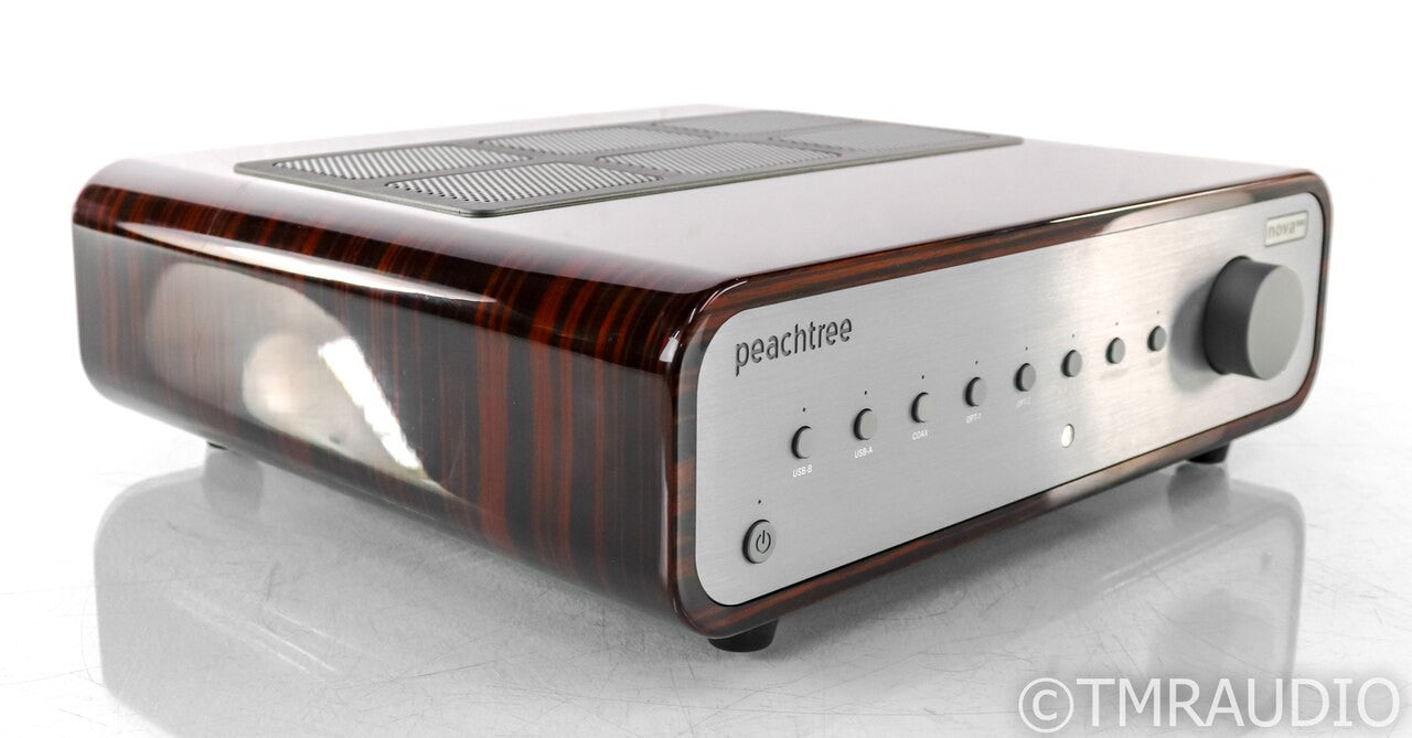Peachtree Nova 150 Stereo Integrated Amplifier; Ebony Mocha; Remote; MM Phono
