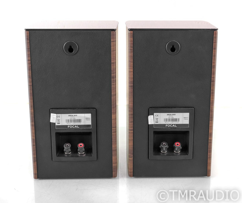 Focal Aria 905 Bookshelf Speakers; Walnut Pair