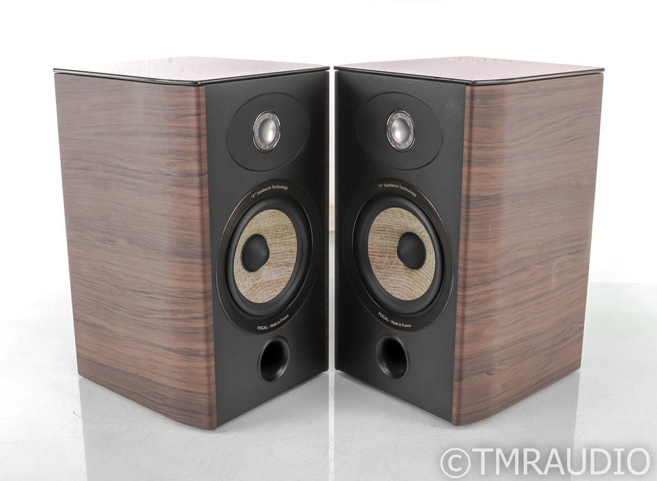 Focal Aria 906 Bookshelf Speakers; Walnut Pair