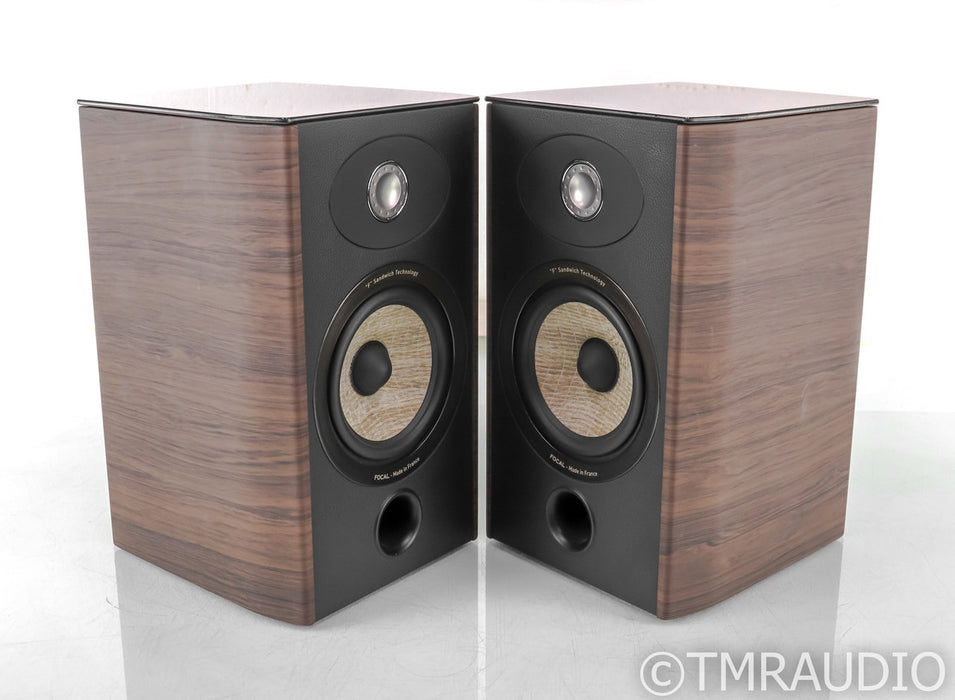 Focal Aria 905 Bookshelf Speakers; Walnut Pair