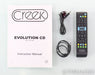 Creek Evolution 50CD CD Player; 50-CD; D/A Converter; Black