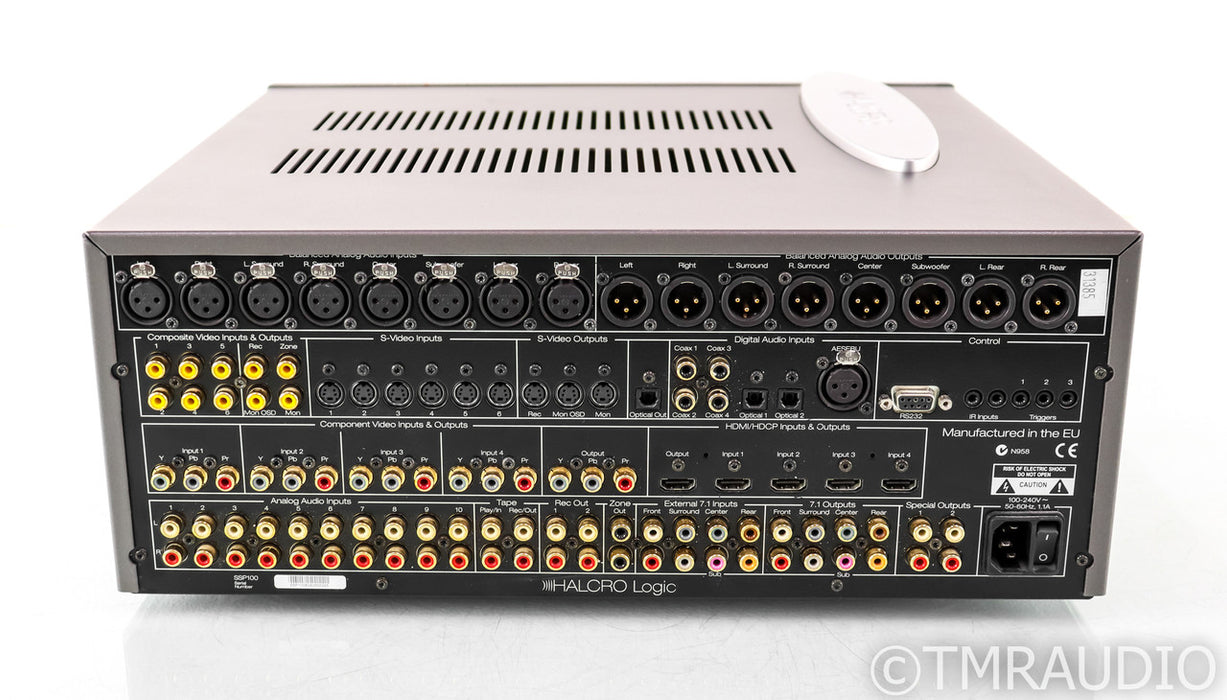 Halcro Logic SSP100 7.1 Channel Home Theater Processor; SSP-100 (Remote Control Issues)