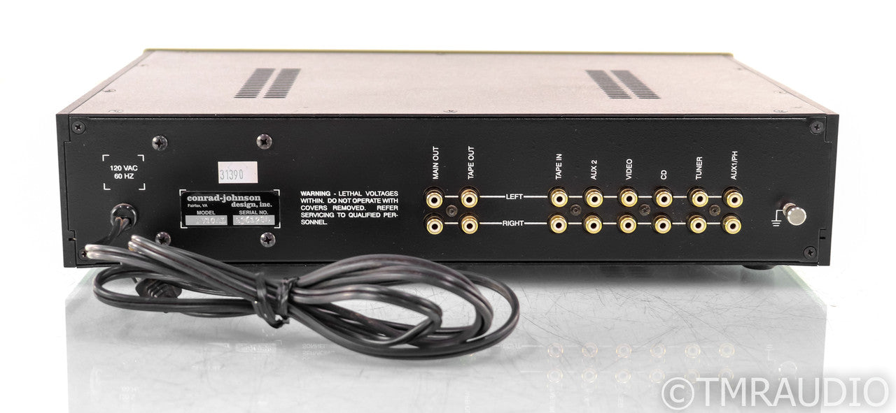 Conrad Johnson PV-10 AL Stereo Tube Hybrid Preamplifier; PV10AL